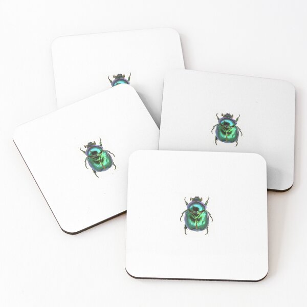 Item preview, Metallic Green Beetle designed and sold by doomedforchaos.