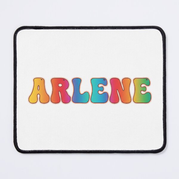 Item preview, ❤️ Arlene Personalized Name Wavy Retro Shirt, Coffee Mug, Sticker Gift designed and sold by HelixPedia.