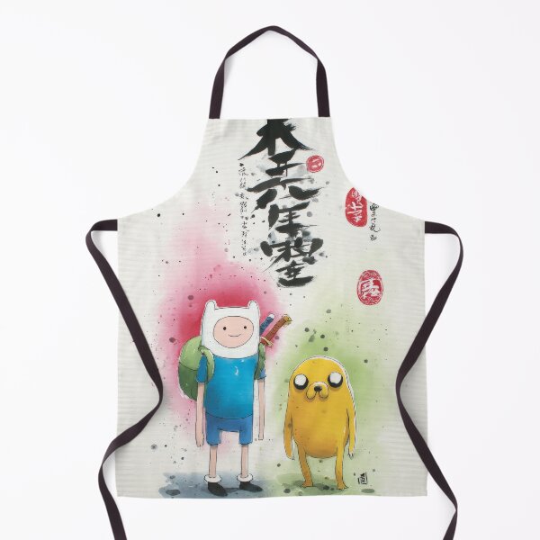 Item preview, Finn and Jack Sumi-e designed and sold by AnimeArsenalPrints.