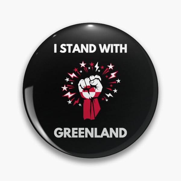 Item preview, I STAND WITH GREENLAND designed and sold by ProgressiveMob.