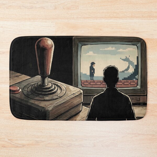 Item preview, Retro Gamer Nostalgia - Joystick & Pixel Art CRT Screen designed and sold by artearcade.