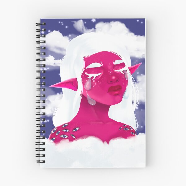 Item preview, Beautiful Pink Cloud Woman designed and sold by LemonyRAT.
