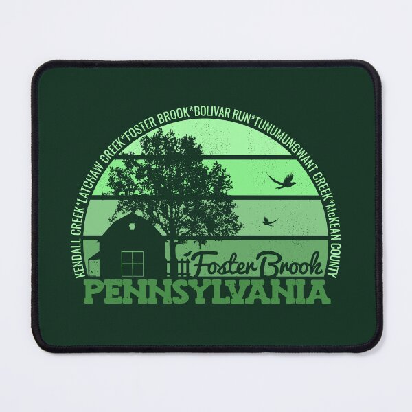 Item preview, Foster Brook Pennsylvania Sunset Retro Vintage Local Pride Logo designed and sold by CRHPOD20.