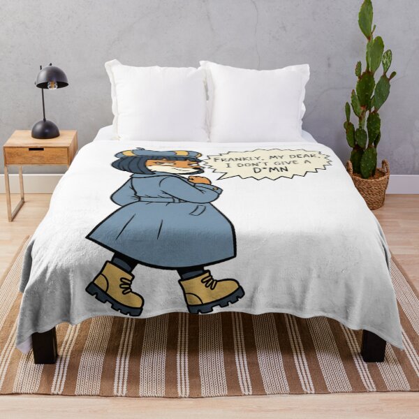 Item preview, Frankly My Dear I Don’t Give a Damn – Sassy Attitude Cartoon Illustration designed and sold by inaveed.