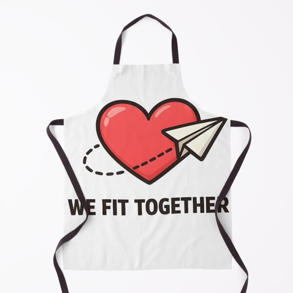 Item preview, Paper Plane Heart Minimal Romantic Couples Design designed and sold by TAVINECOM.