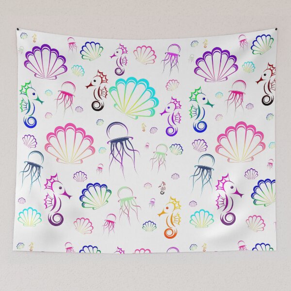 Item preview, Beachy Collage designed and sold by Risa-C.