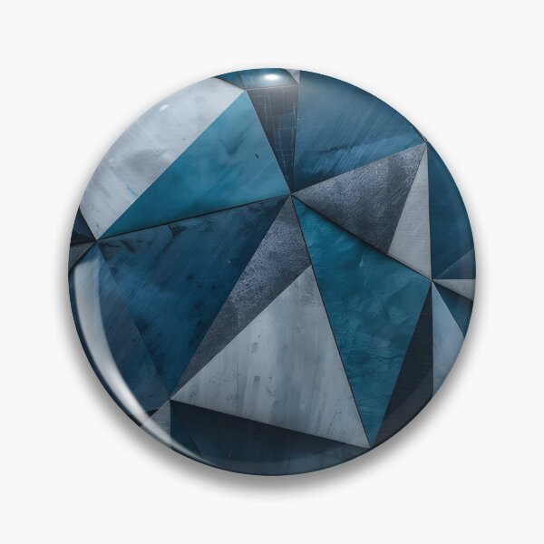 Item preview, Geometric Azure Abstraction designed and sold by CharlieDesings.