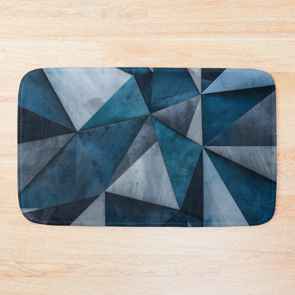 Item preview, Geometric Azure Abstraction designed and sold by CharlieDesings.