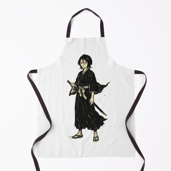 Item preview, Rukia Kuchiki Black Ink Graceful Anime Art designed and sold by AnimeShin.