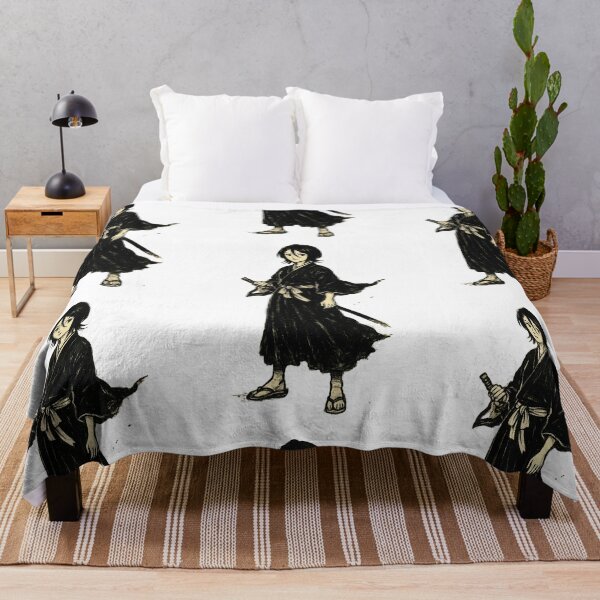 Item preview, Rukia Kuchiki Black Ink Graceful Anime Art designed and sold by AnimeShin.