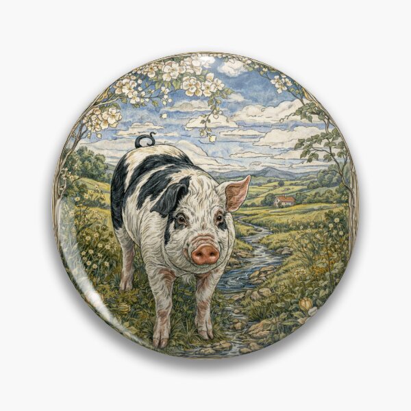 Item preview, Crioulo Pig in English Countryside #8 designed and sold by Helios Be. Lavsh.