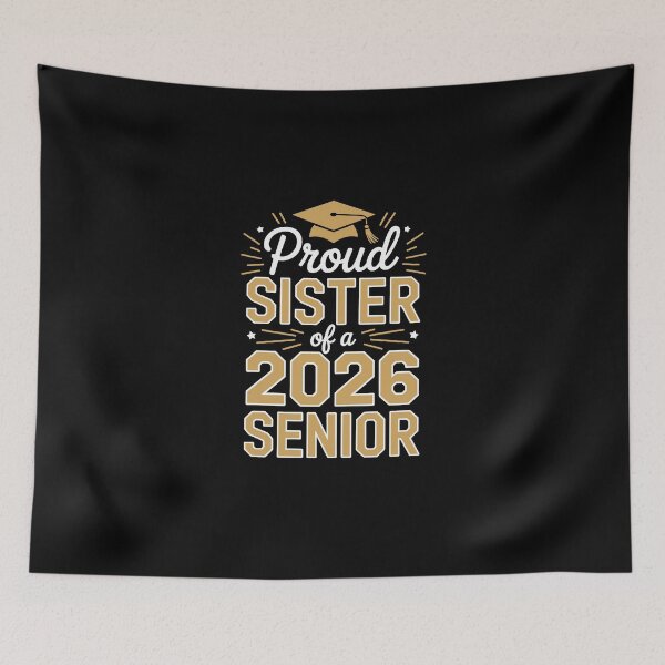 Item preview, Proud Sister of 2026 Senior designed and sold by jkrphoto.