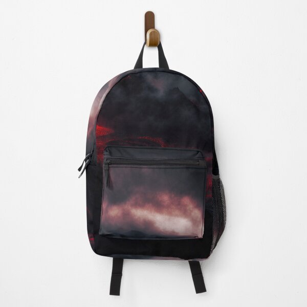 Item preview, Fiery Volcanic Eruption at Night – Dramatic Lava Flow designed and sold by EK-World.