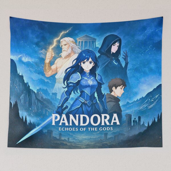 Item preview, Mythological Notebook – Pandora and the Divine Echoes designed and sold by Anomaly 404 Error.