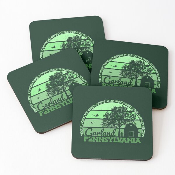 Item preview, Garland Pennsylvania Sunset Retro Vintage Local Pride Logo designed and sold by CRHPOD20.