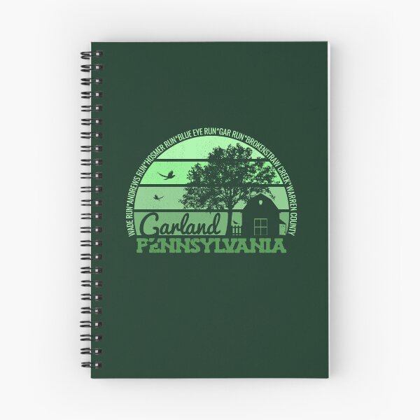 Item preview, Garland Pennsylvania Sunset Retro Vintage Local Pride Logo designed and sold by CRHPOD20.
