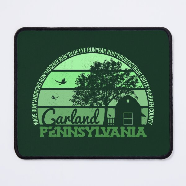Item preview, Garland Pennsylvania Sunset Retro Vintage Local Pride Logo designed and sold by CRHPOD20.