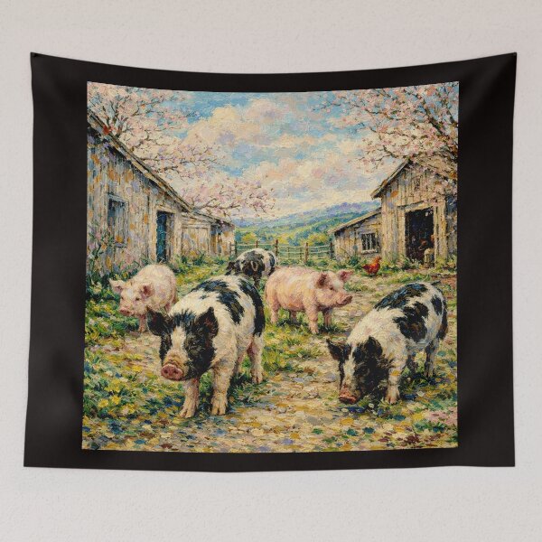 Item preview, Crioulo Pig in English Countryside #10 designed and sold by Helios Be. Lavsh.