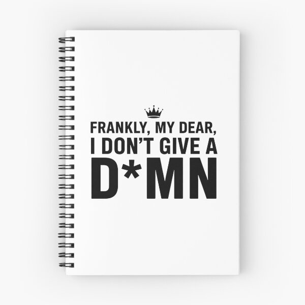 Item preview, Frankly My Dear I Don’t Give a Damn – Bold Sarcastic Quote Typography designed and sold by inaveed.
