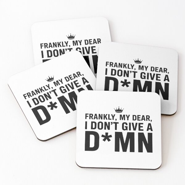 Item preview, Frankly My Dear I Don’t Give a Damn – Bold Sarcastic Quote Typography designed and sold by inaveed.