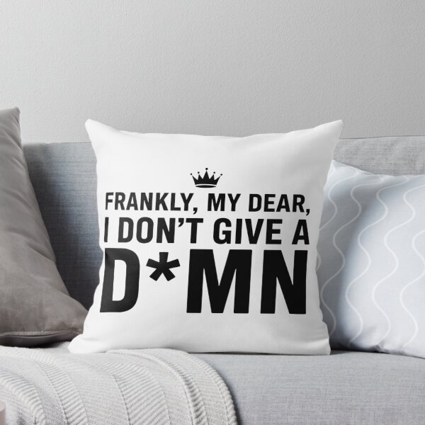 Item preview, Frankly My Dear I Don’t Give a Damn – Bold Sarcastic Quote Typography designed and sold by inaveed.