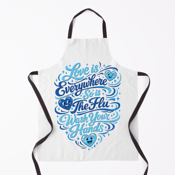 Item preview, Love is Everywhere So is The Flu Wash Your Hands designed and sold by MA project.
