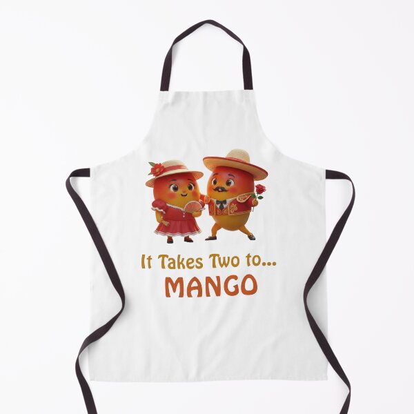 Item preview, It Takes Two To Mango - Funny Fruit Dance Pun designed and sold by Anyshca.