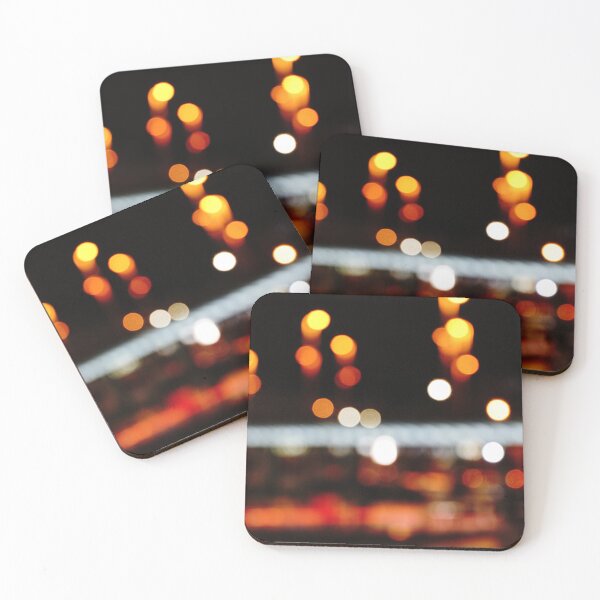 Item preview, Blurred lights in the city at night designed and sold by V. Matthiesen.