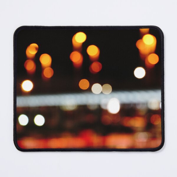 Item preview, Blurred lights in the city at night designed and sold by V. Matthiesen.