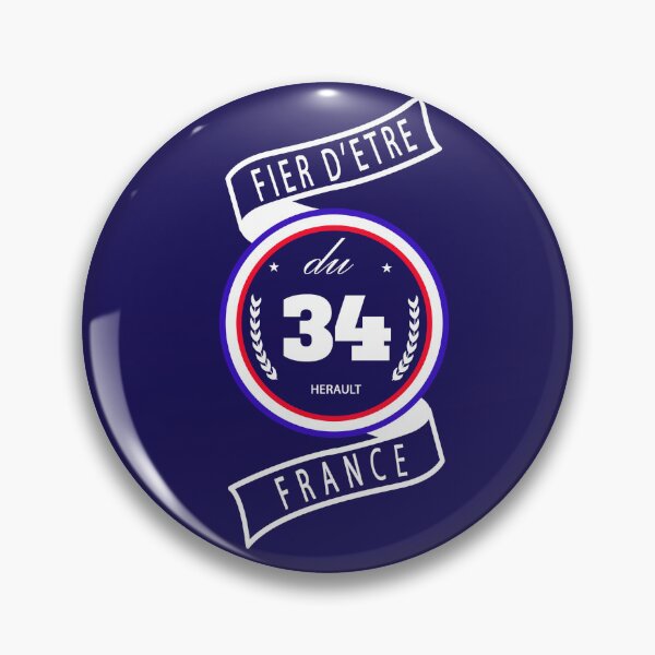 Item preview, Proud to be from the 34, Herault, France designed and sold by capricedefille.