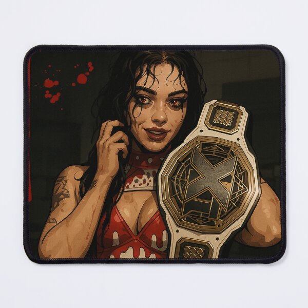 Item preview, Tatum Paxley – Crimson Obsession | Dark Wrestling Art designed and sold by Untamed Ink.