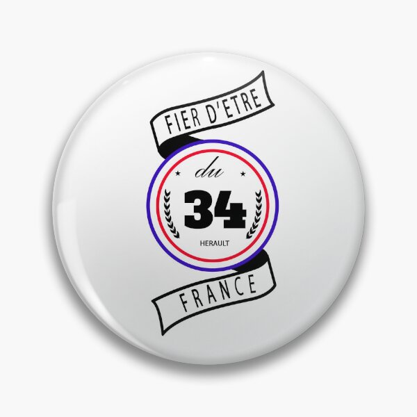 Item preview, Proud to be from the 34, Herault, France designed and sold by capricedefille.