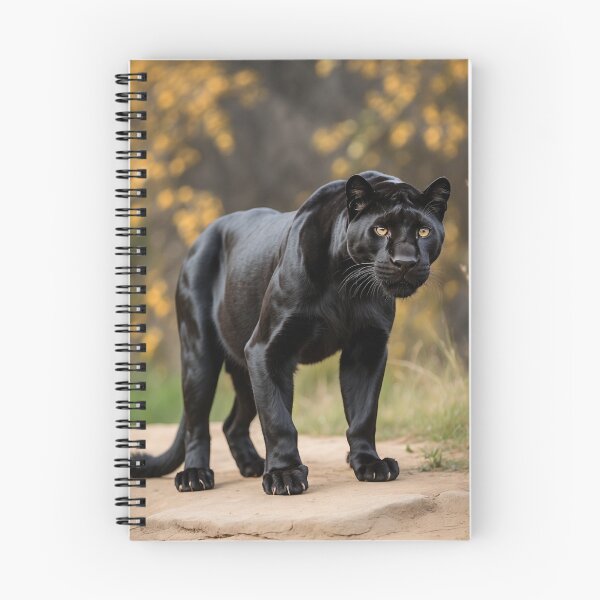 Item preview, Black Panther – Forest Path – Dark Animal Wall Art designed and sold by Traumrausch.