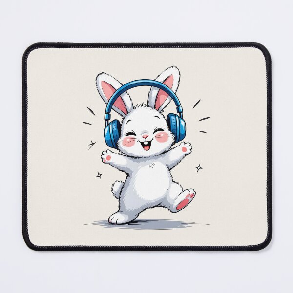 Item preview, Dancing rabbit designed and sold by PrintLabStudio.