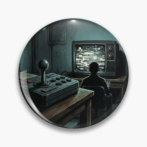 Item preview, Retro Gamer Nostalgia - Joystick & Pixel Art CRT Screen chapter 3 designed and sold by artearcade.