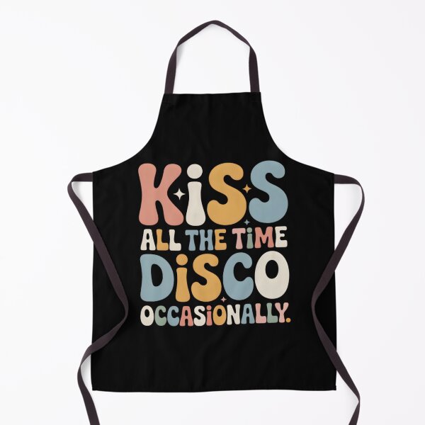 Item preview, Kiss All The Time Disco Occasionally Funny Groovy Design designed and sold by faridman.