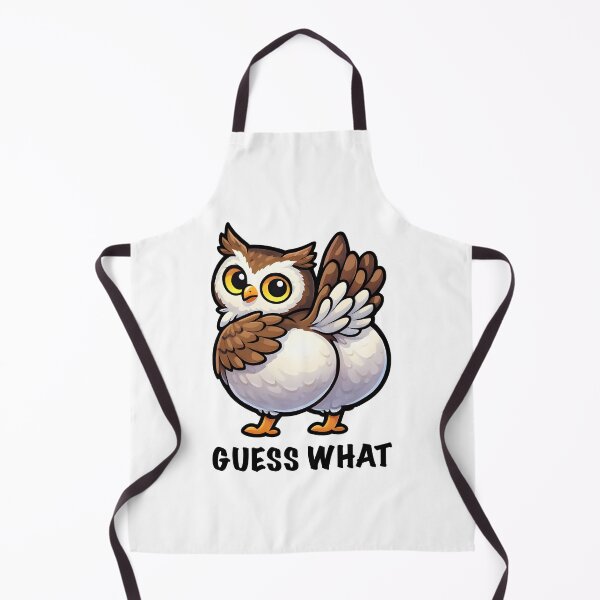 Item preview, Guess Whoo Owl – Cute Funny Owl Pun Illustration designed and sold by Senkov.