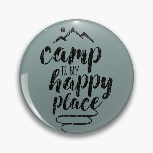 Item preview, el campamento es mi lugar feliz designed and sold by TeesbyDD.