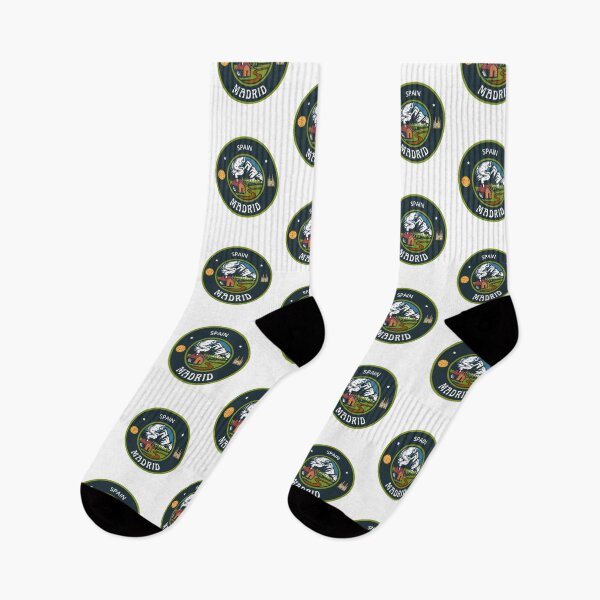 Item preview, Madrid Spain | Green Travel Emblem designed and sold by World Designs.