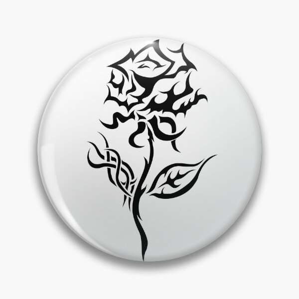 Item preview, Cybertribal rose. Cybertribal Flower designed and sold by Tribalgothss.