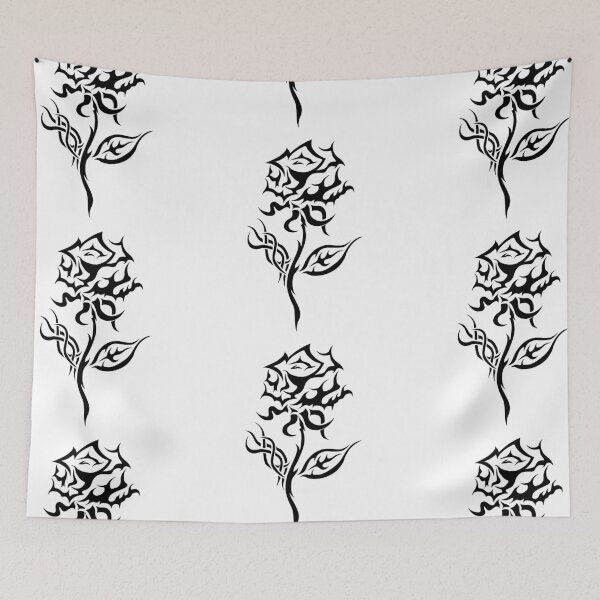 Item preview, Cybertribal rose. Cybertribal Flower designed and sold by Tribalgothss.