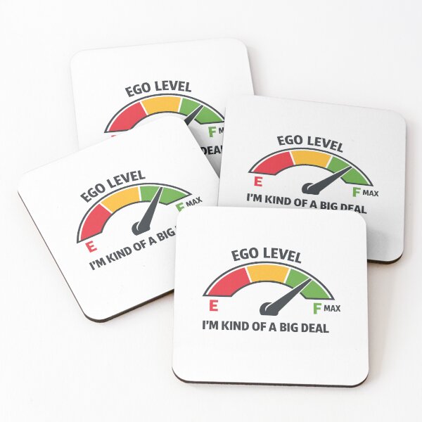 Item preview, I'm Kind Of A Big Deal Ego Level Fuel Gauge Humor designed and sold by inaveed.