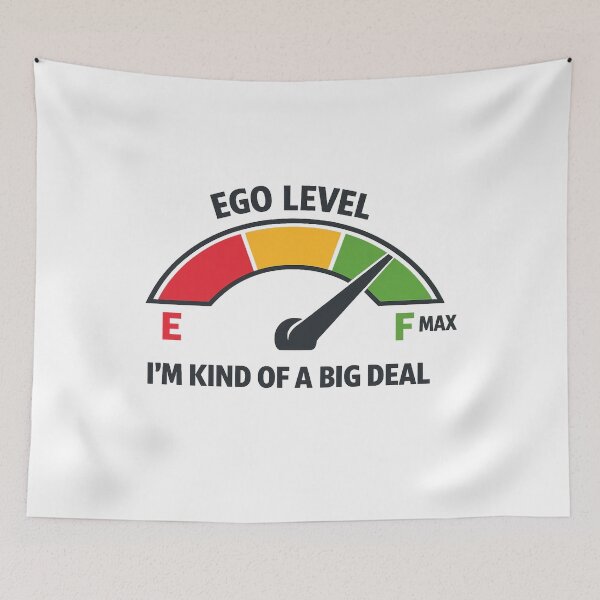 Item preview, I'm Kind Of A Big Deal Ego Level Fuel Gauge Humor designed and sold by inaveed.