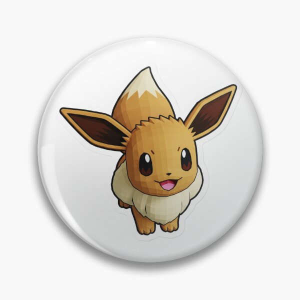 Item preview, Cute Eevee Polygon Art Sticker  designed and sold by umtushop.