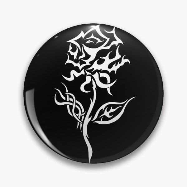 Item preview, Cybertribal rose. Cybertribal Flower. White ver. designed and sold by Tribalgothss.
