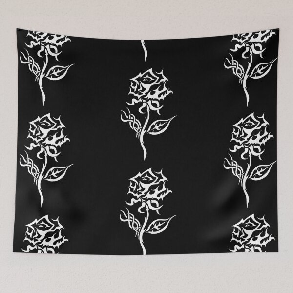 Item preview, Cybertribal rose. Cybertribal Flower. White ver. designed and sold by Tribalgothss.