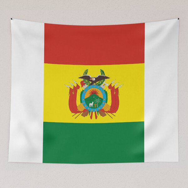 Item preview, Vertical Bolivia Flag Design designed and sold by NTGUILTY.