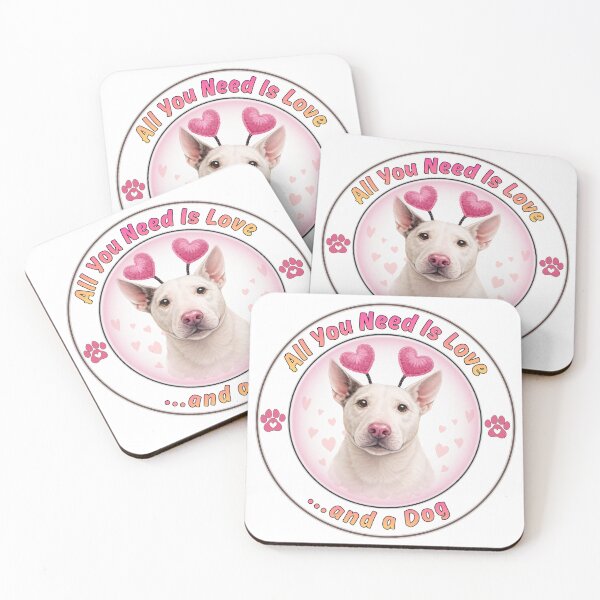 Item preview, Cute Valentine Dog Quote for Dog Lovers designed and sold by TherezaDesign.