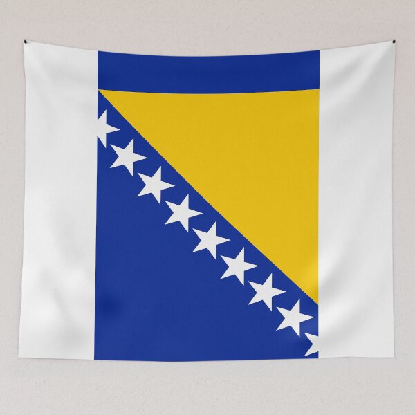 Artikelvorschau, Vertikale Flagge von Bosnien und Herzegowina entworfen und verkauft von NTGUILTY.