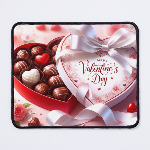 Item preview, Valentine’s Sweetest Surprise: Heart-Shaped Chocolate Box designed and sold by daweave77.